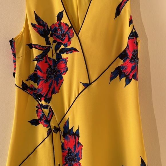 Proenza Schouler silk crepe floral shift dress - Picture 5 of 10